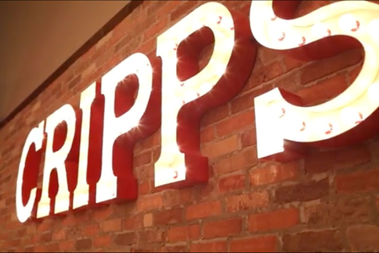 Cripps in neon